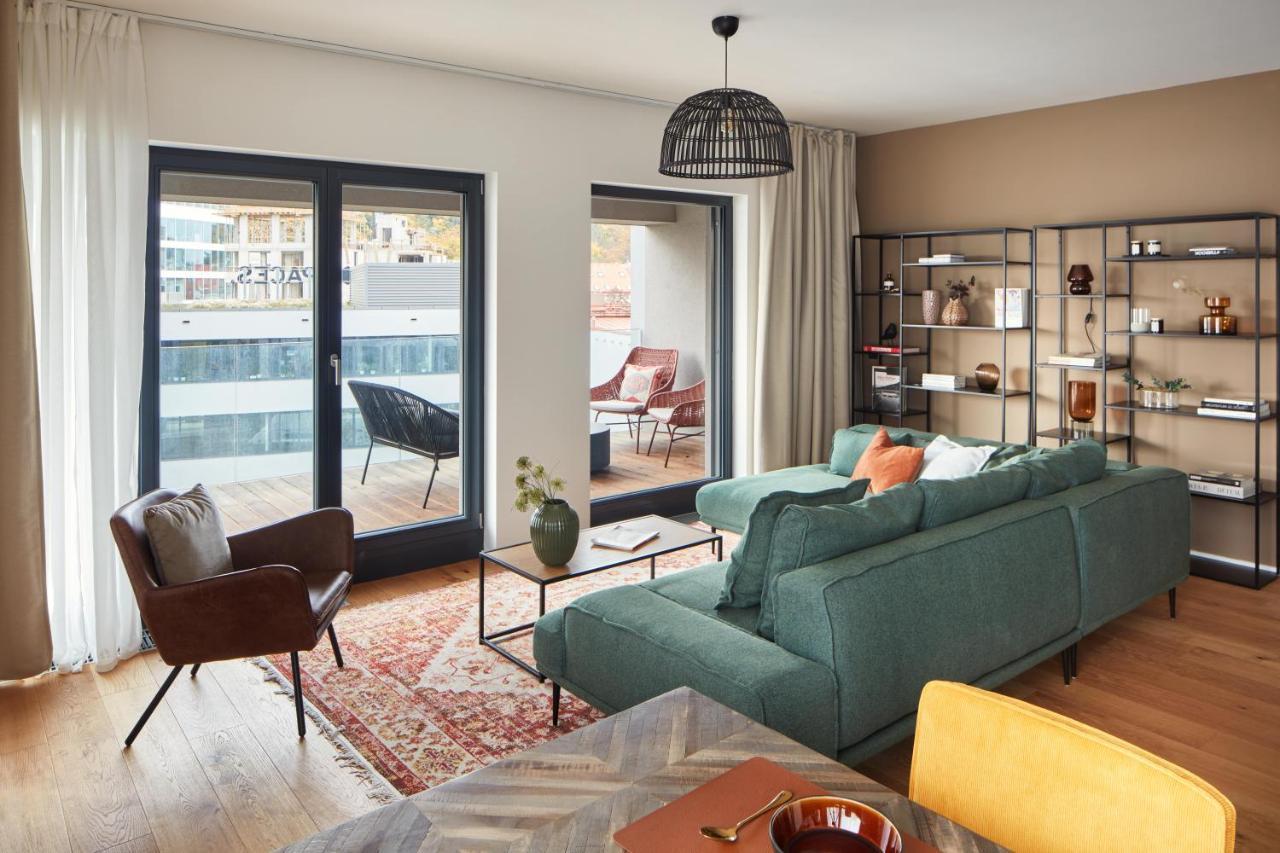 Prague Days - Designer Apts - Garage - Terrace - Easy City Access Exteriör bild